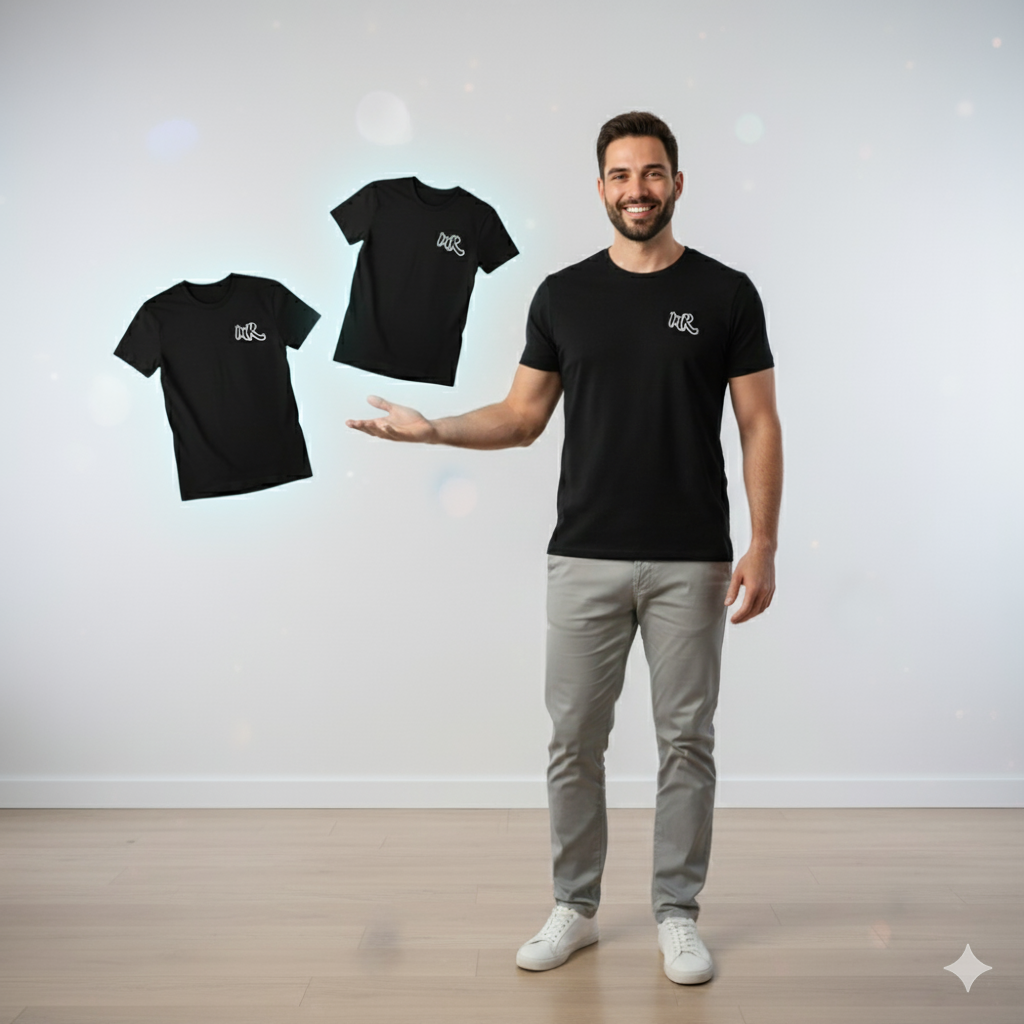 Pack 2 Camisetas Hombre MR Negras - 17,95€ por unidad - "Envío sólo a España"