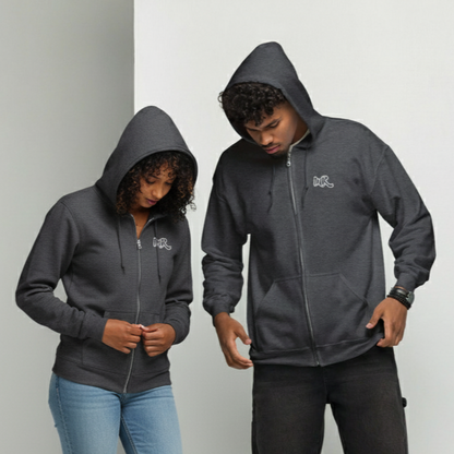 Sudadera gruesa MR Unisex con Capucha y Cremallera