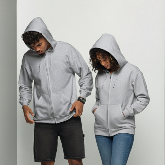 Sudadera gruesa MR Unisex con Capucha y Cremallera