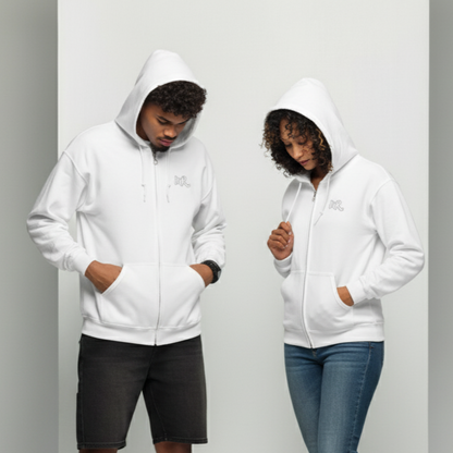 Sudadera gruesa MR Unisex con Capucha y Cremallera