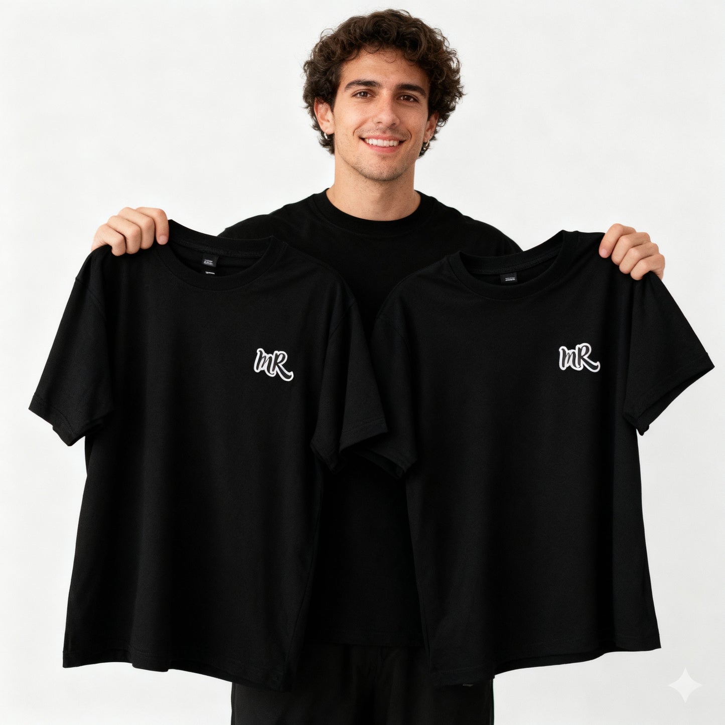 Pack 2 Camisetas Hombre MR Negras - 17,95€ por unidad - "Envío sólo a España"