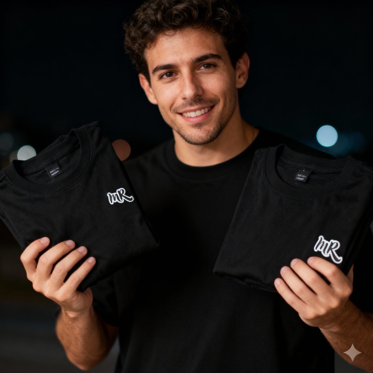 Pack 2 Camisetas Hombre MR Negras - 17,95€ por unidad - "Envío sólo a España"